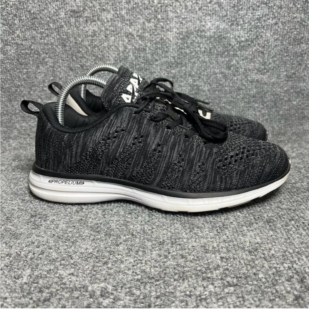APL Techloom Pro Shoes Womens Size 9 Black Gray White Athletic Running